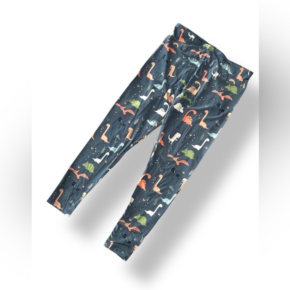NWT - LuLaRoe TC Dinosaur Leggings - Picture 3 of 6